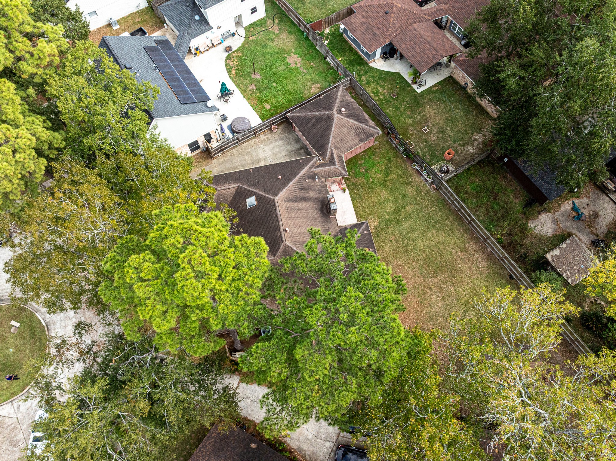 22906 Squirrel Tree Street Spring, TX 77389 - Photo 36 of 41 an aerial view of a house with a yard
