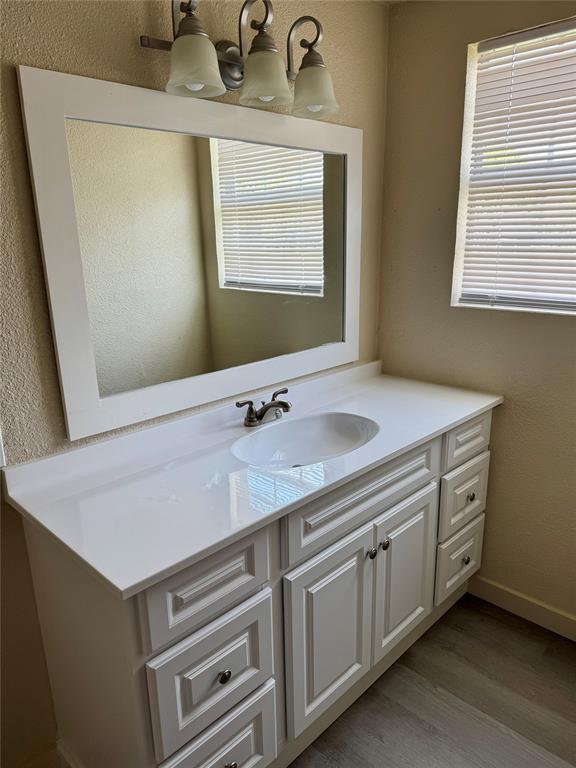 211 Sperry Lane Red Oak, TX 75154 - Photo 8 of 16 a bathroom with a sink and a mirror