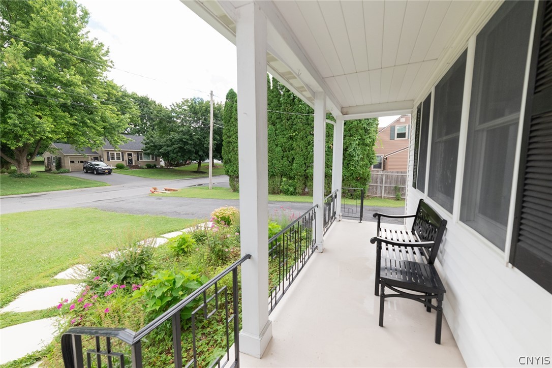 305 Fern Road Geddes, NY 13219 - Photo 4 of 48 Front Covered Porch