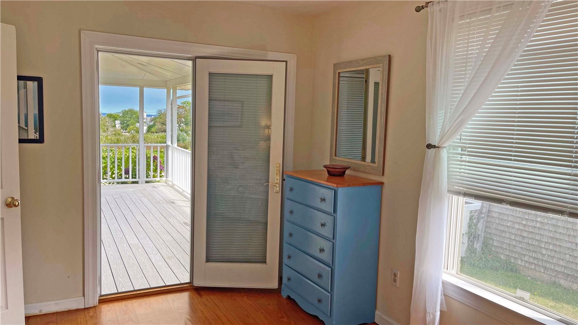 249 Old Town Road Block Island, RI 02807 - Photo 25 of 35 1st Floor Primary Bedroom with Porch Access