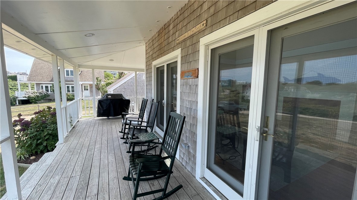 249 Old Town Road Block Island, RI 02807 - Photo 10 of 35 Covered Porch