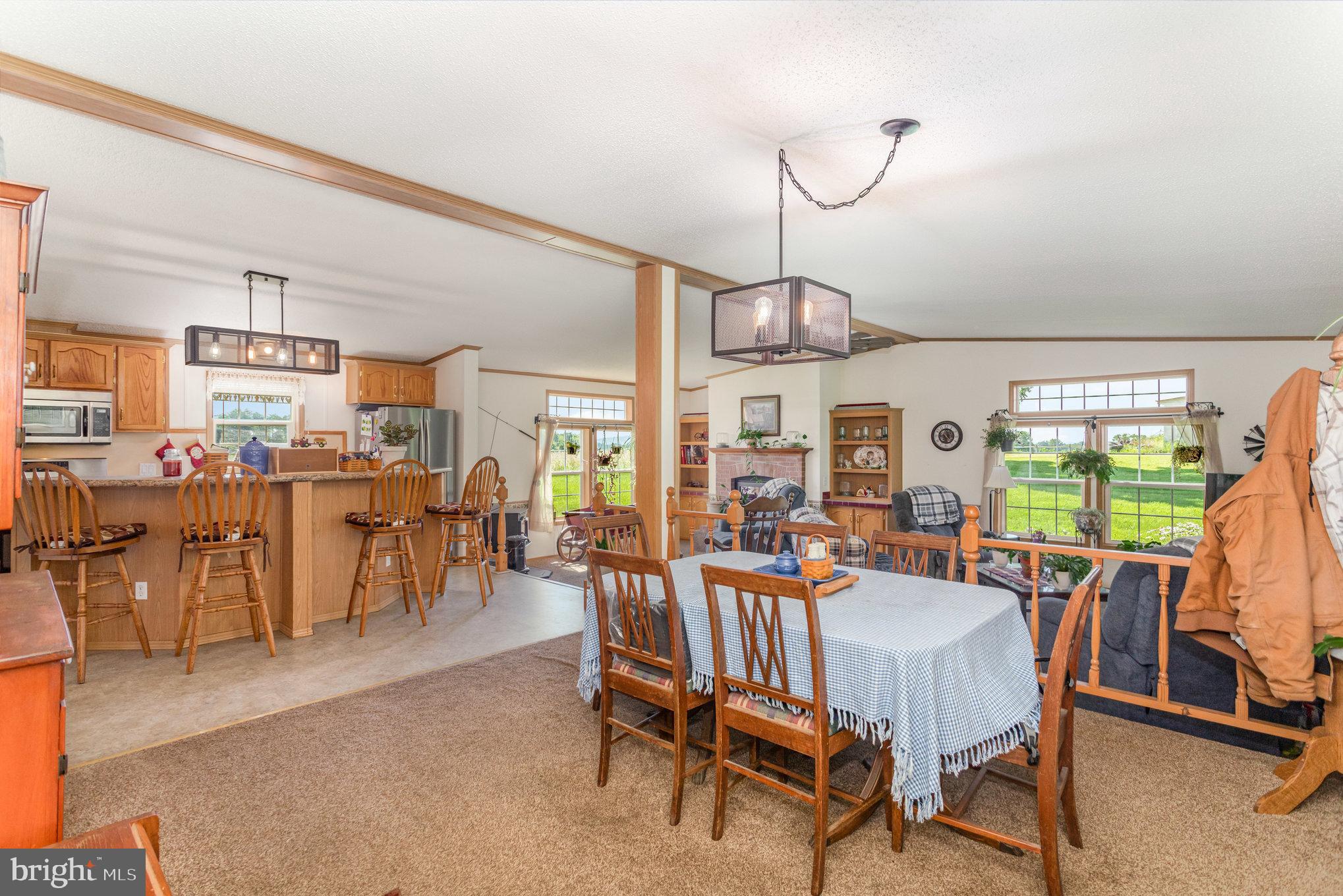 1050 Lisburn Road Wellsville, PA 17365 - Photo 8 of 35 a view of a dining room with furniture window and outside view