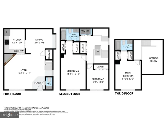$375,000 | 7498 Tangier Way, Manassas, VA 20109