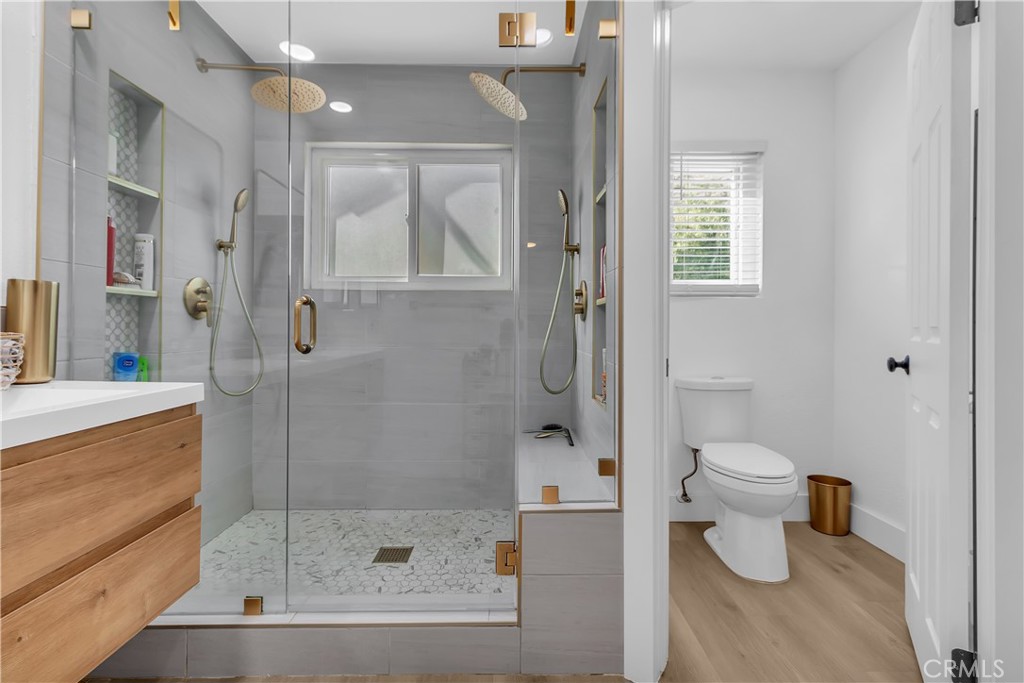 5931 East Rocking Horse Way, Unit 15 Orange, CA 92869 - Photo 30 of 43 Dual brass shower heads