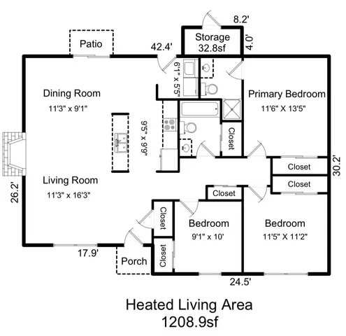 $295,000 | 11615 Antebellum Drive, Charlotte, NC 28273