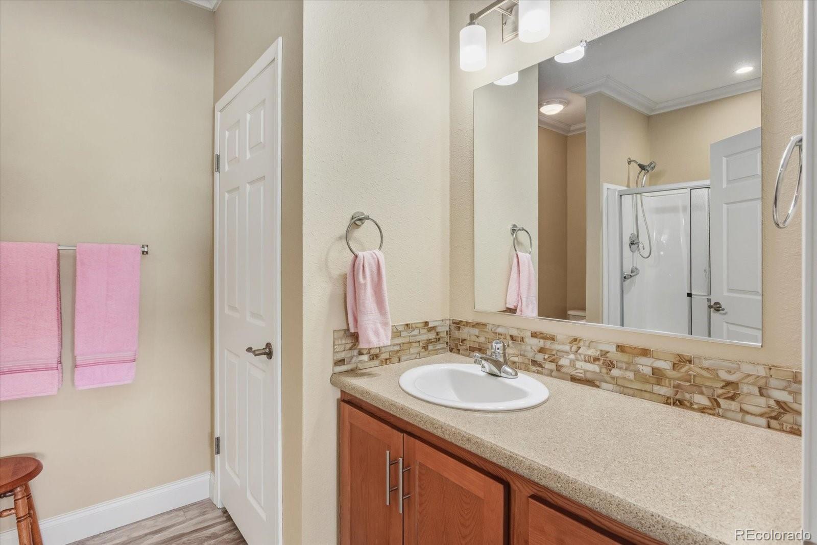 655 Quarry Station Poncha Springs, CO 81242 - Photo 15 of 42 a bathroom with a sink and a mirror