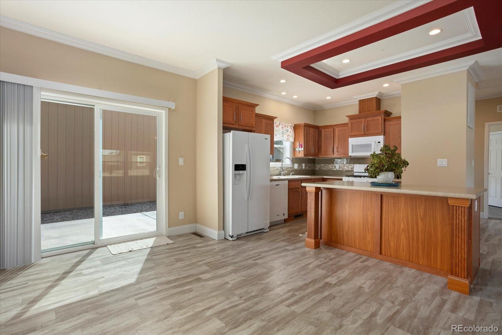 655 Quarry Station Poncha Springs, CO 81242 - Photo 10 of 41 a view of kitchen with wooden floor