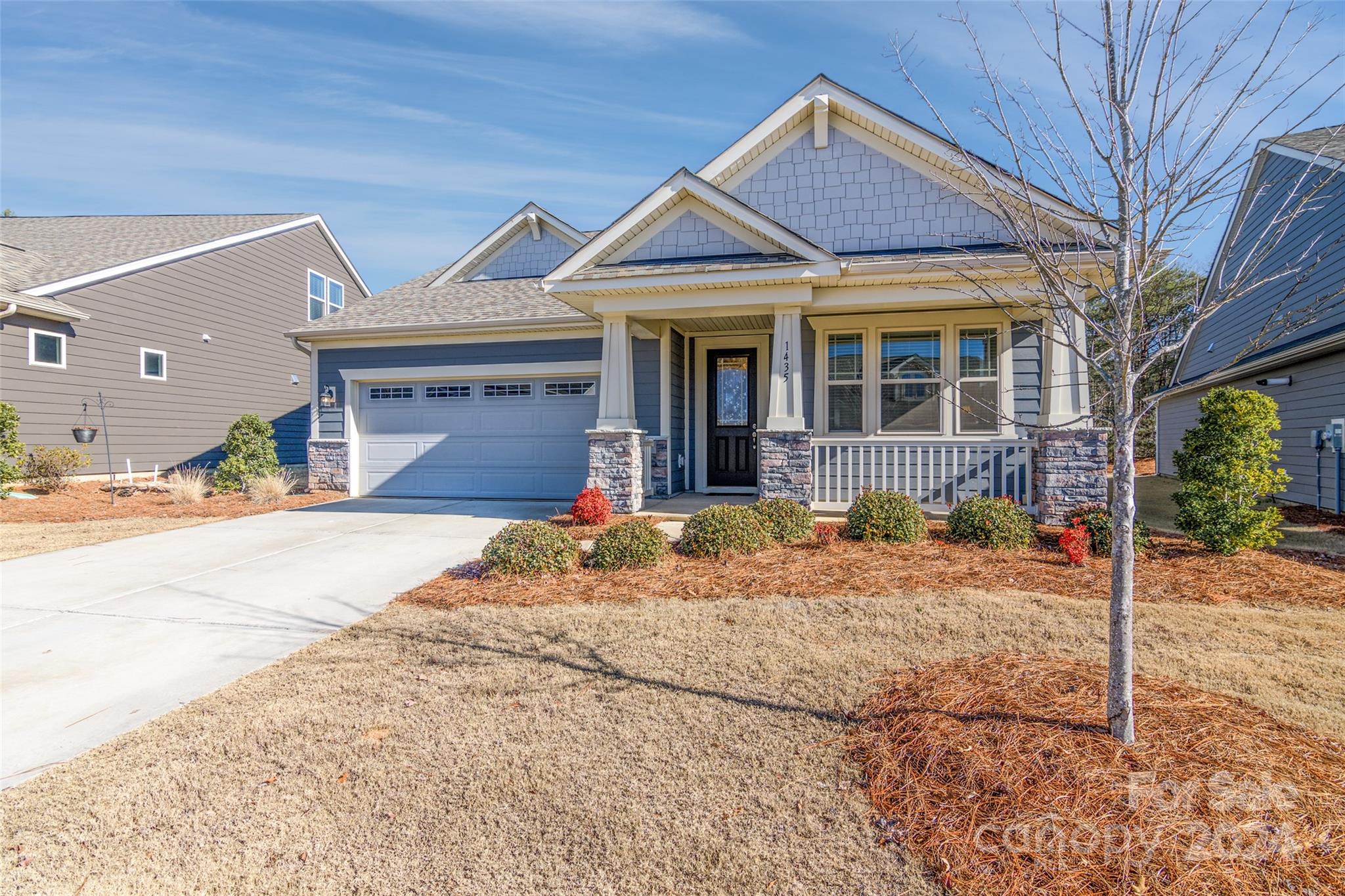 1435 Liberty Row Drive Fort Mill, SC 29708 - Photo 34 of 34 a front view of a house with a yard