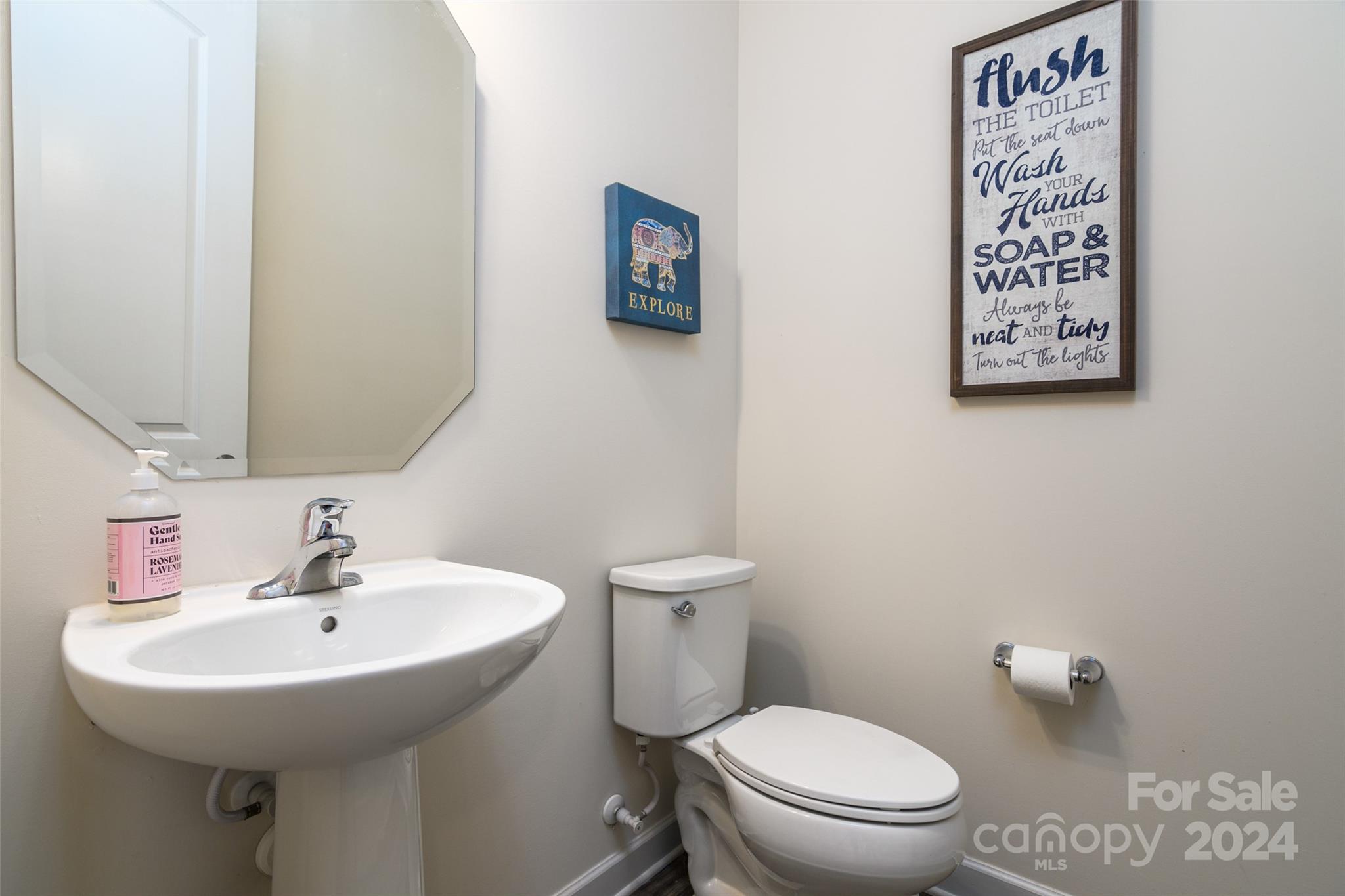 1435 Liberty Row Drive Fort Mill, SC 29708 - Photo 6 of 34 a bathroom with a sink and a toilet