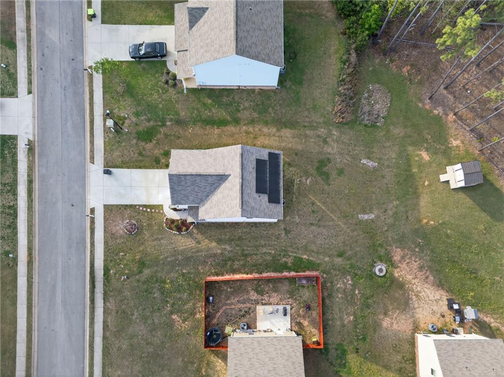 1003 Nandina Court Villa Rica, GA 30180 - Photo 25 of 43 an aerial view of a house with outdoor space