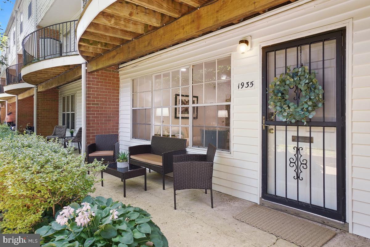 1935 Lyttonsville Road, Unit 1935 Silver Spring, MD 20910 - Photo 2 of 33 A double set of patios for outdoor living