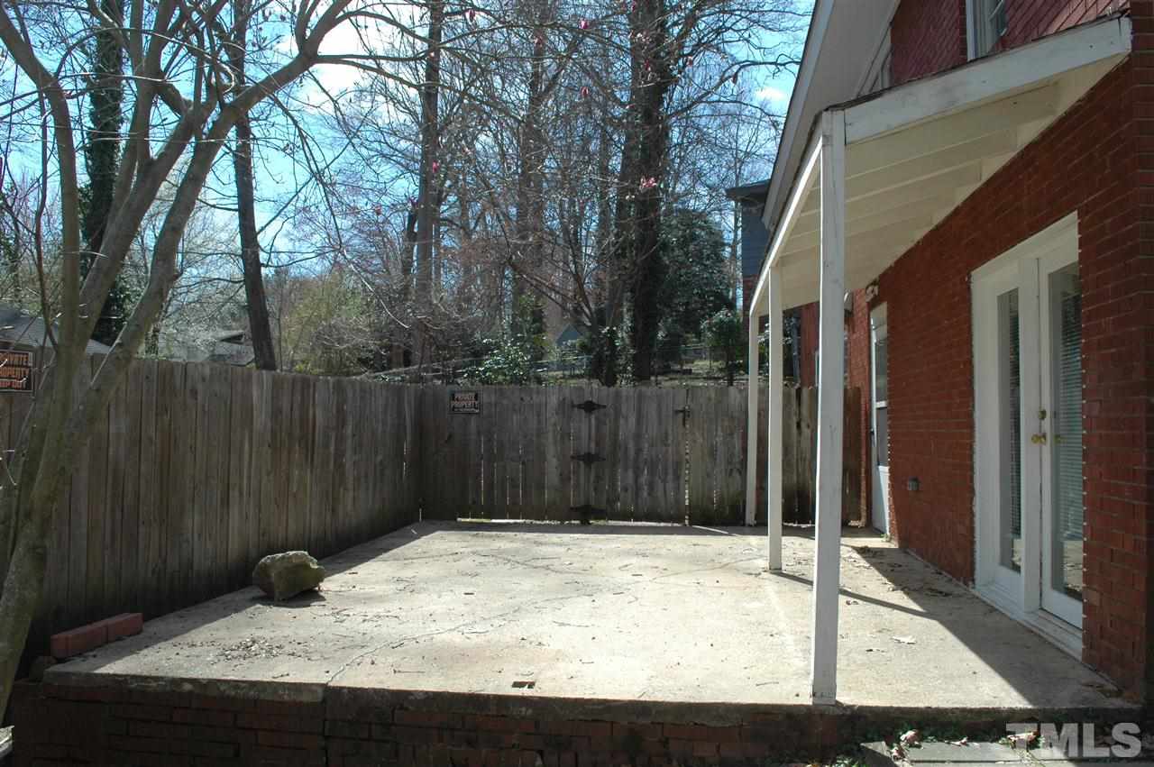3208 Barker Place Raleigh, NC 27604 - Photo 6 of 10 Large enclosed patio.