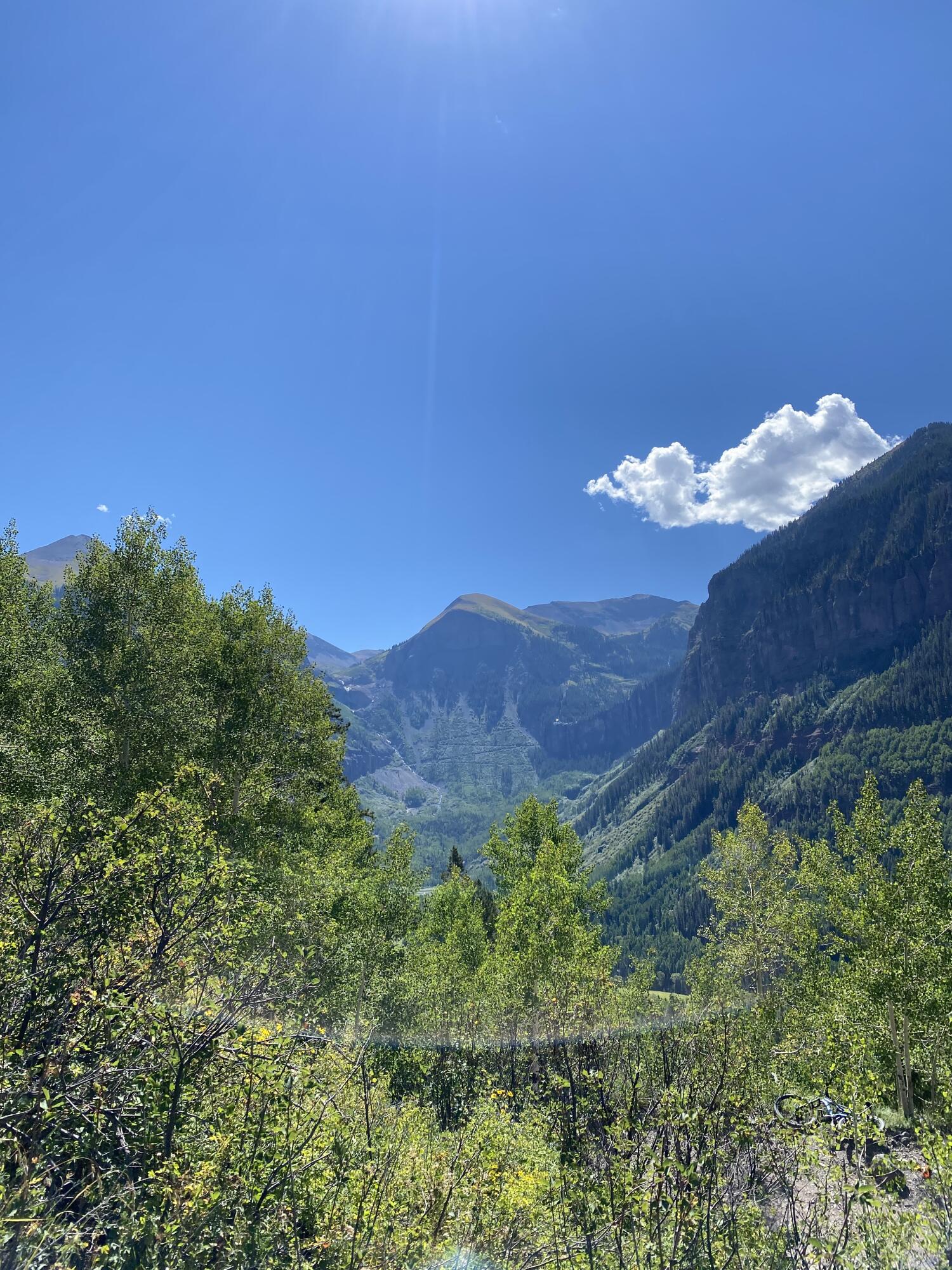 13885 Tomboy Road Telluride, CO 81435 - Photo 2 of 29 a view of a sky from a garden