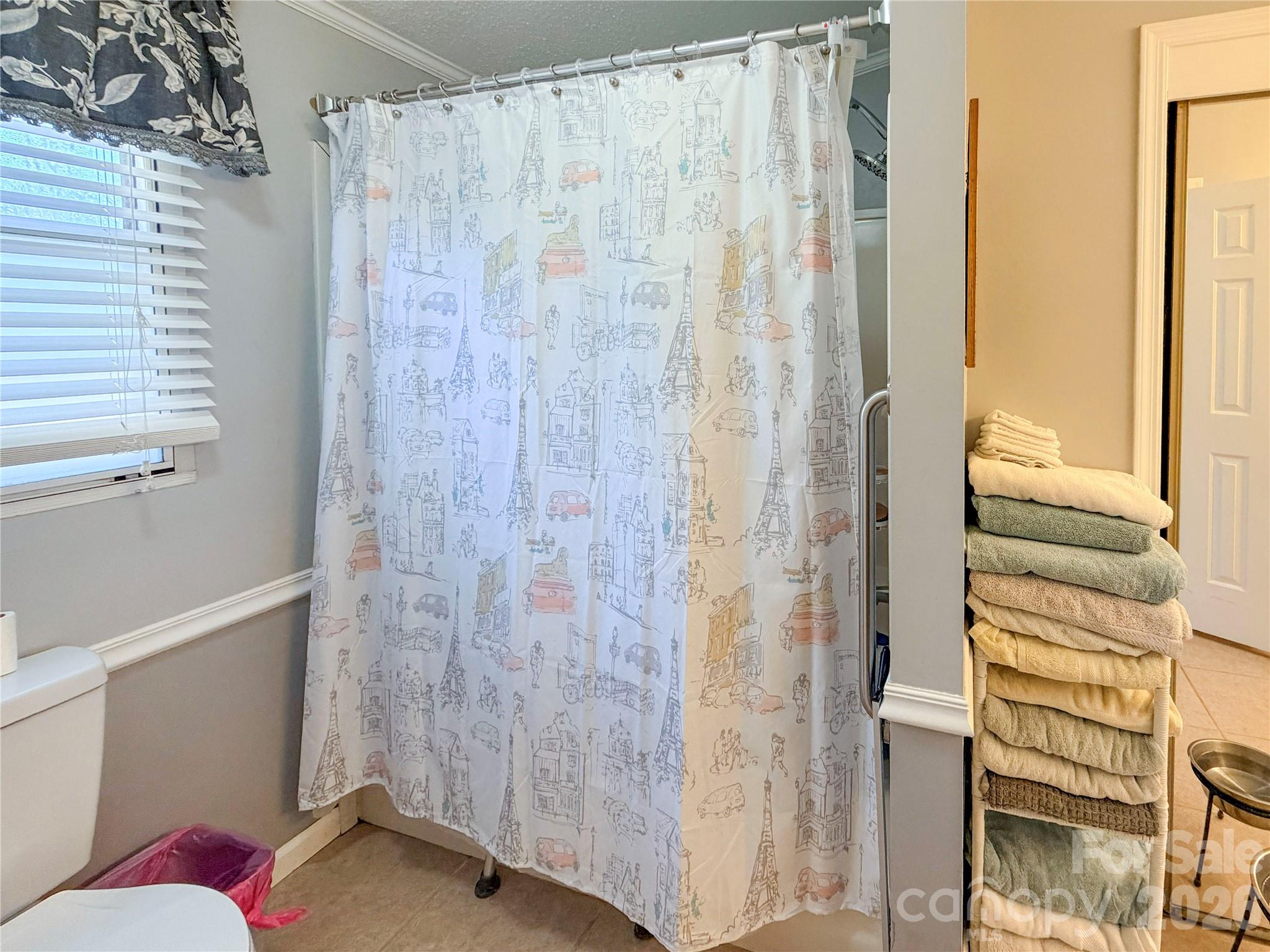145 Goneaway Lane Cleveland, NC 27013 - Photo 9 of 12 a bathroom with a shower curtain