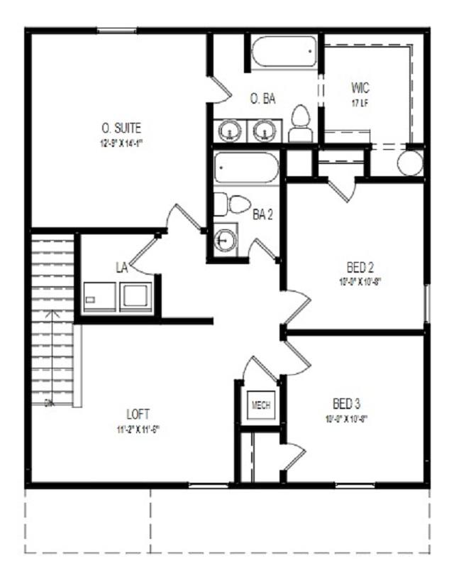 193 Waverly Road, Unit LOT #320 Walterboro, SC 29488 - Photo 3 of 3 1602 2-Car - Floor Plan - BROCHURE - GRP