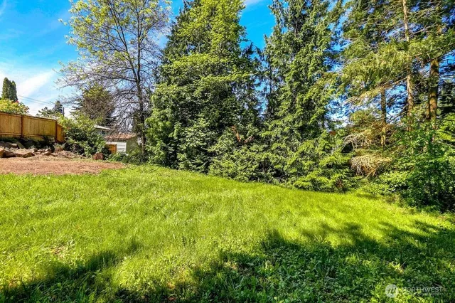 a view of yard with green space