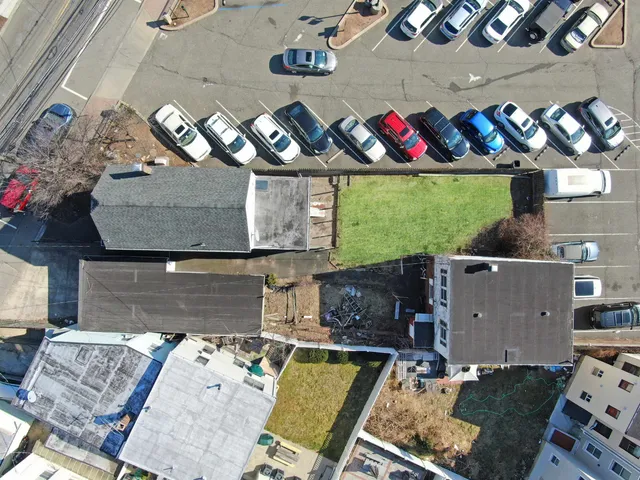 an aerial view of residential houses