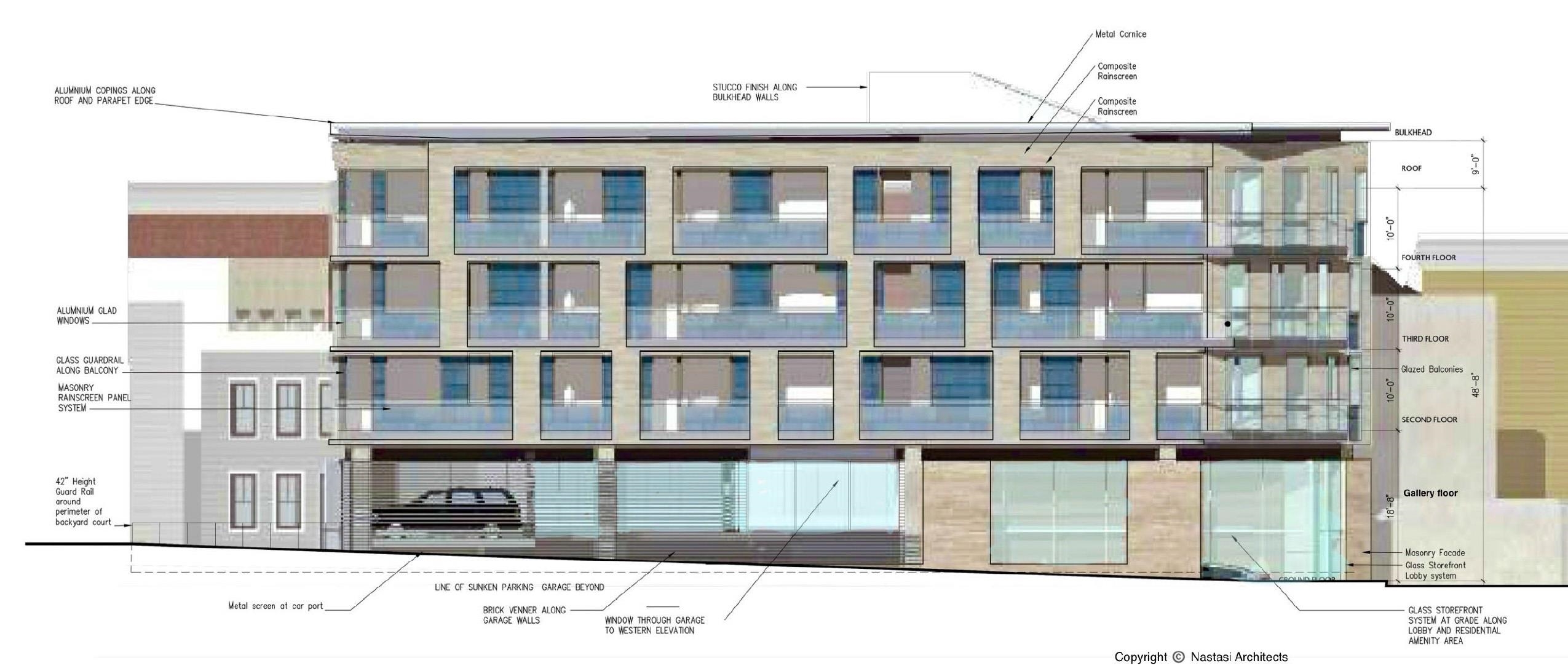 115-117 Hackensack Plank Road Weehawken, NJ 07086 - Photo 6 of 43 a black and white photo of a building