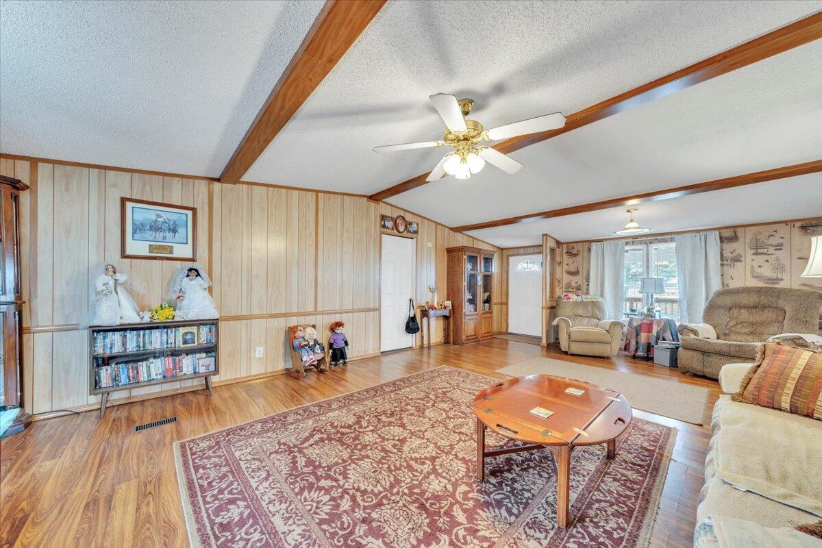 1421 Mob Creek Road Bedford, VA 24523 - Photo 7 of 44 a living room with furniture and a large window