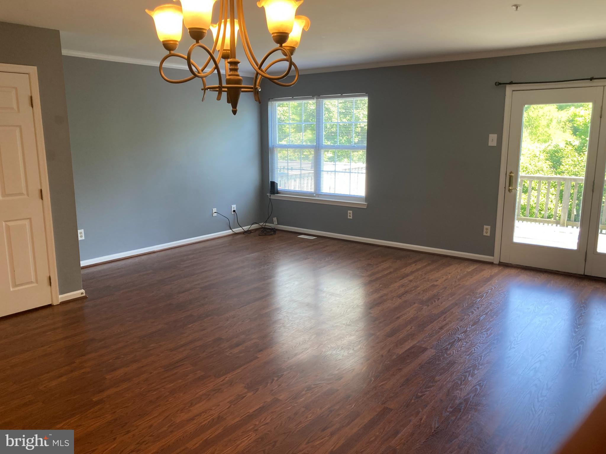 Dining room combo into living room