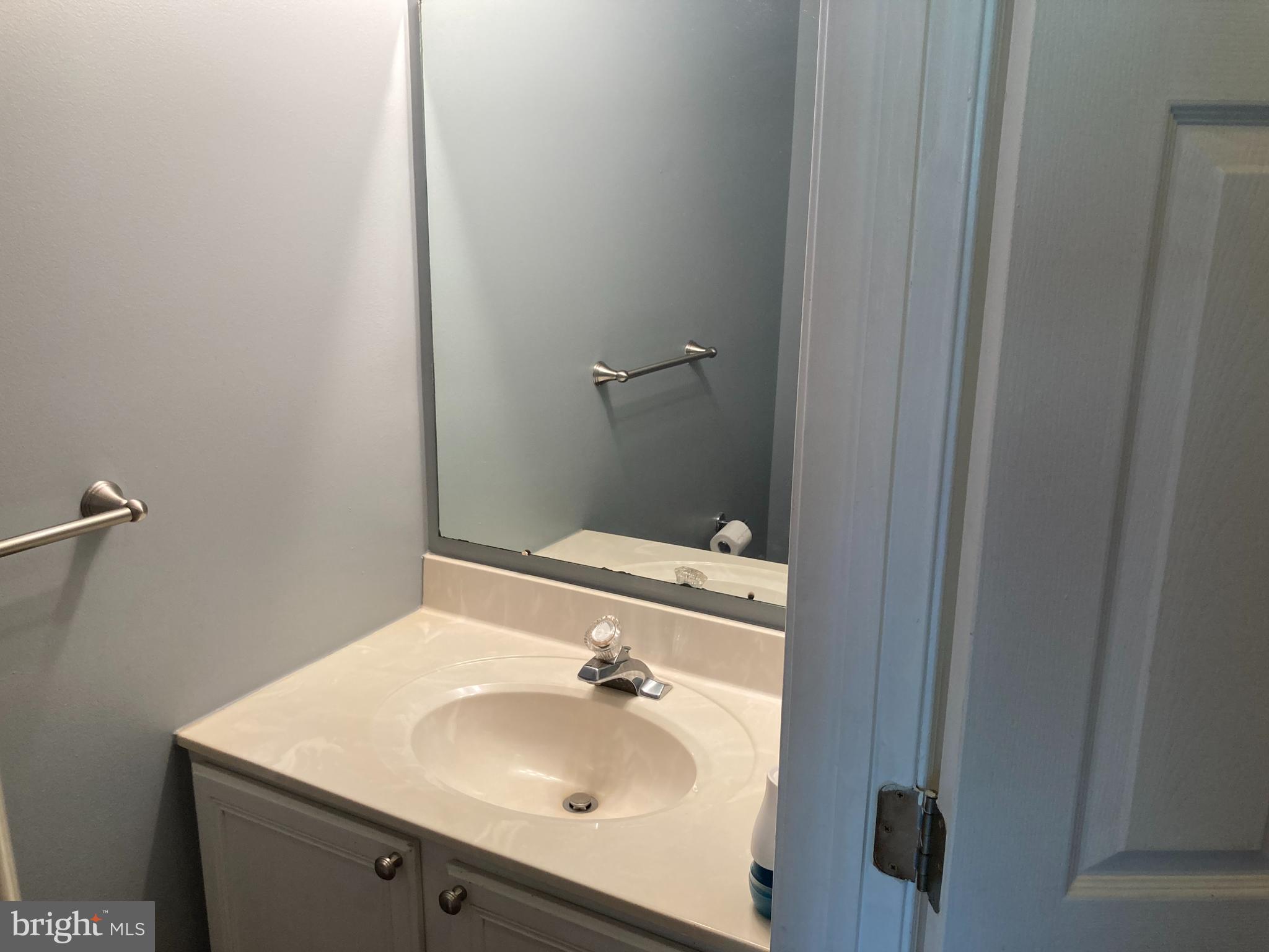 first floor half bath