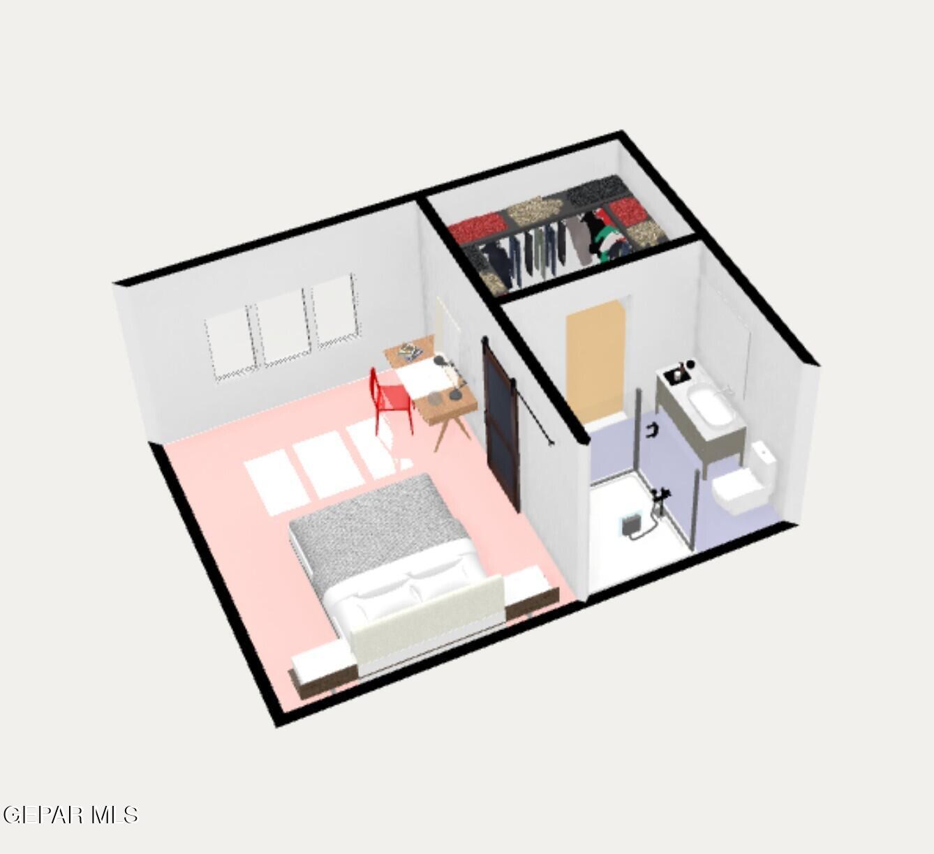 520 Gomez Road El Paso, TX 79932 - Photo 32 of 71 520 Gomez Master Down Concept