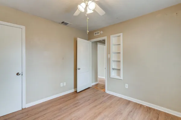 wooden floor in an empty room