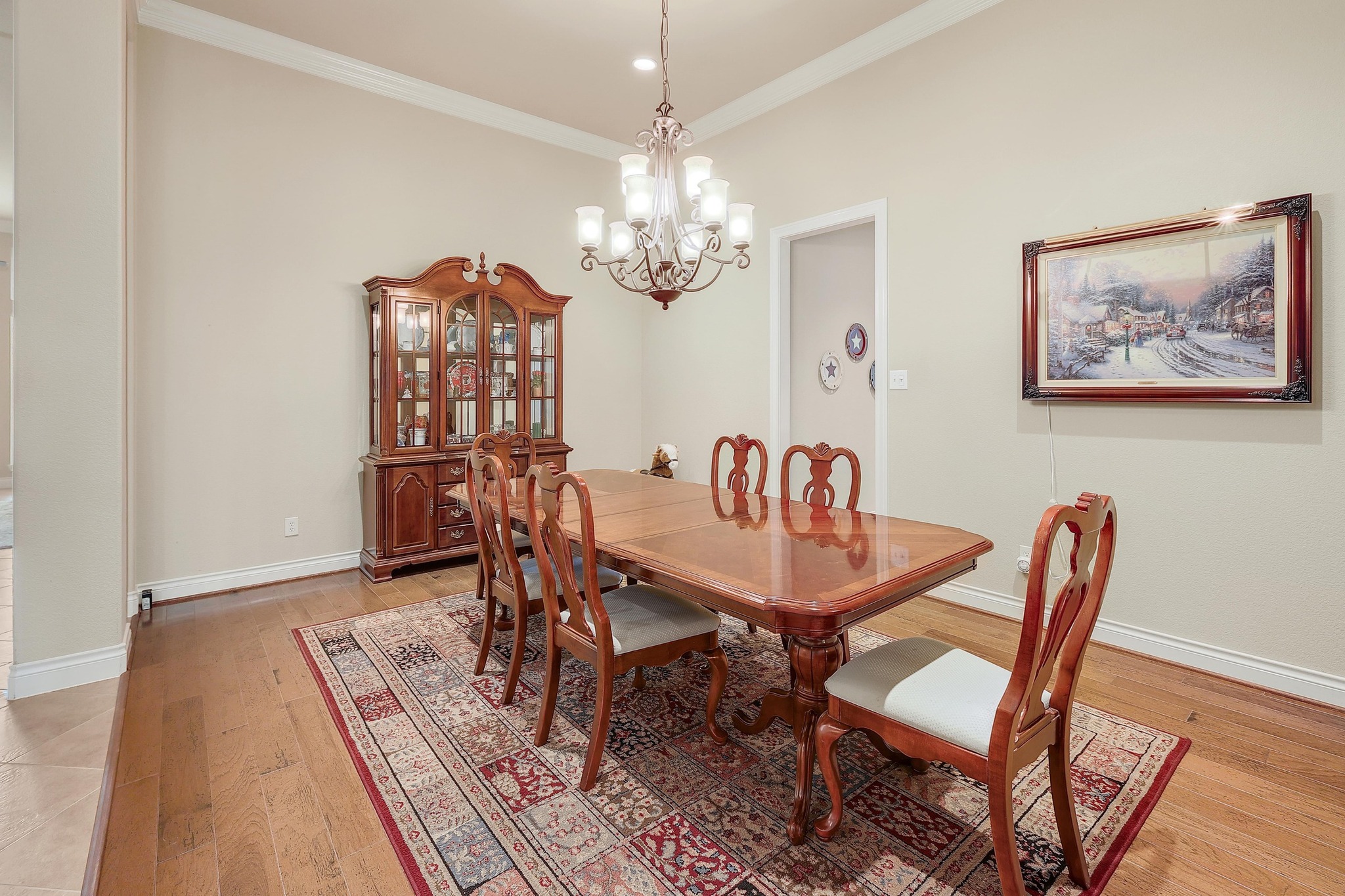 1617 High Lonesome Leander, TX 78641 - Photo 15 of 40 Formal dining room with beautiful wood floors