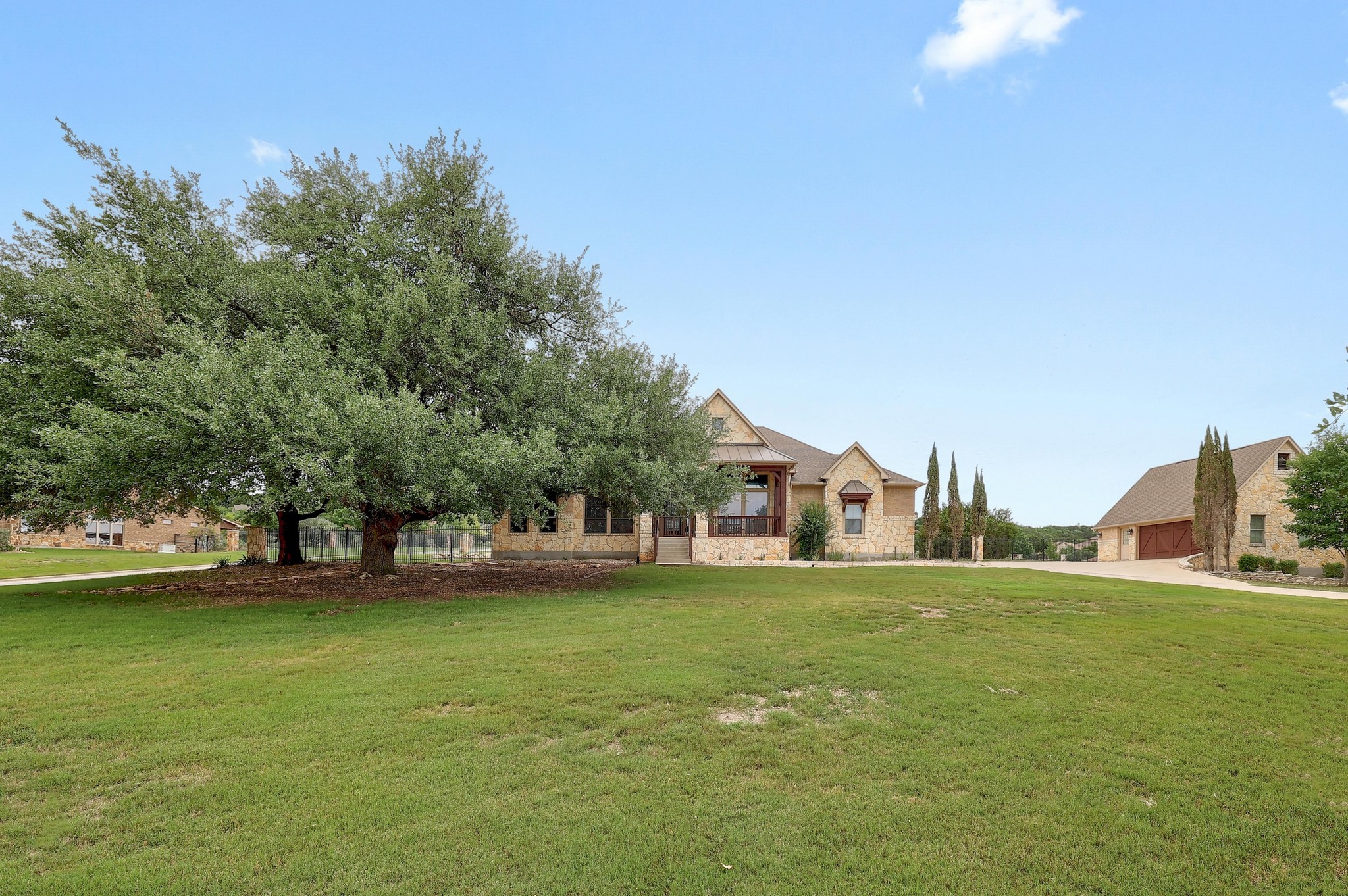 1617 High Lonesome Leander, TX 78641 - Photo 2 of 40 This breathtaking and spacious residence is ideally located on 4.42 beautiful acres within a beautiful Hill Country gated community