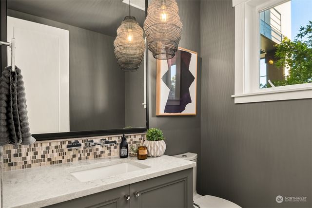 a room with furniture and window