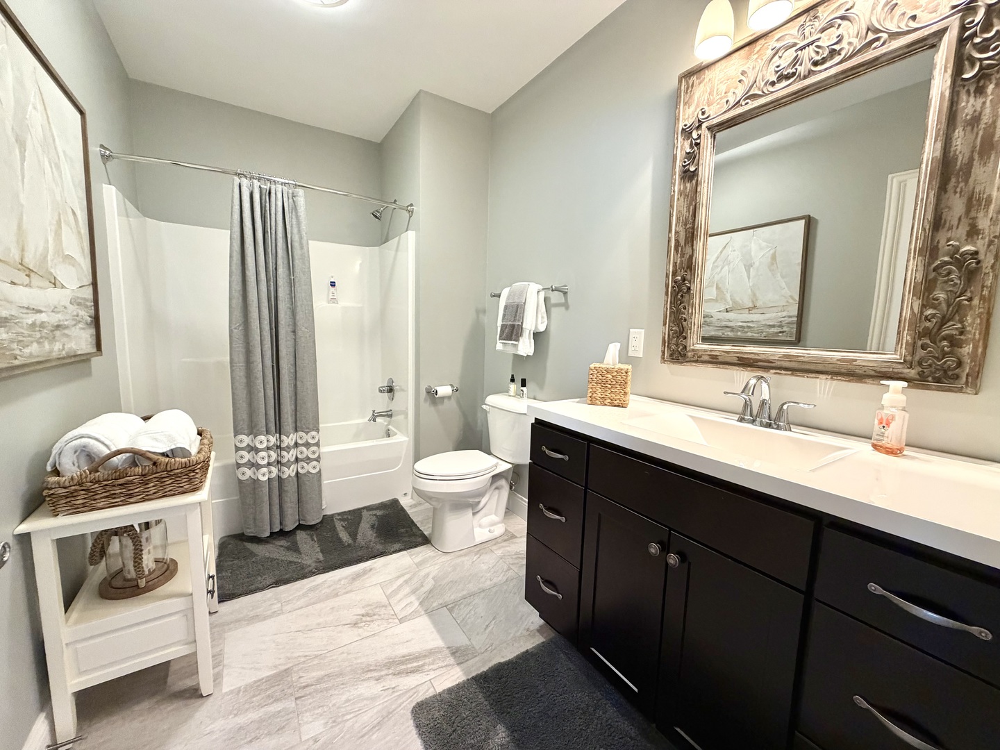 400 Constitution Boulevard Monticello, IL 61856 - Photo 48 of 58 a spacious bathroom with a double vanity sink mirror and toilet