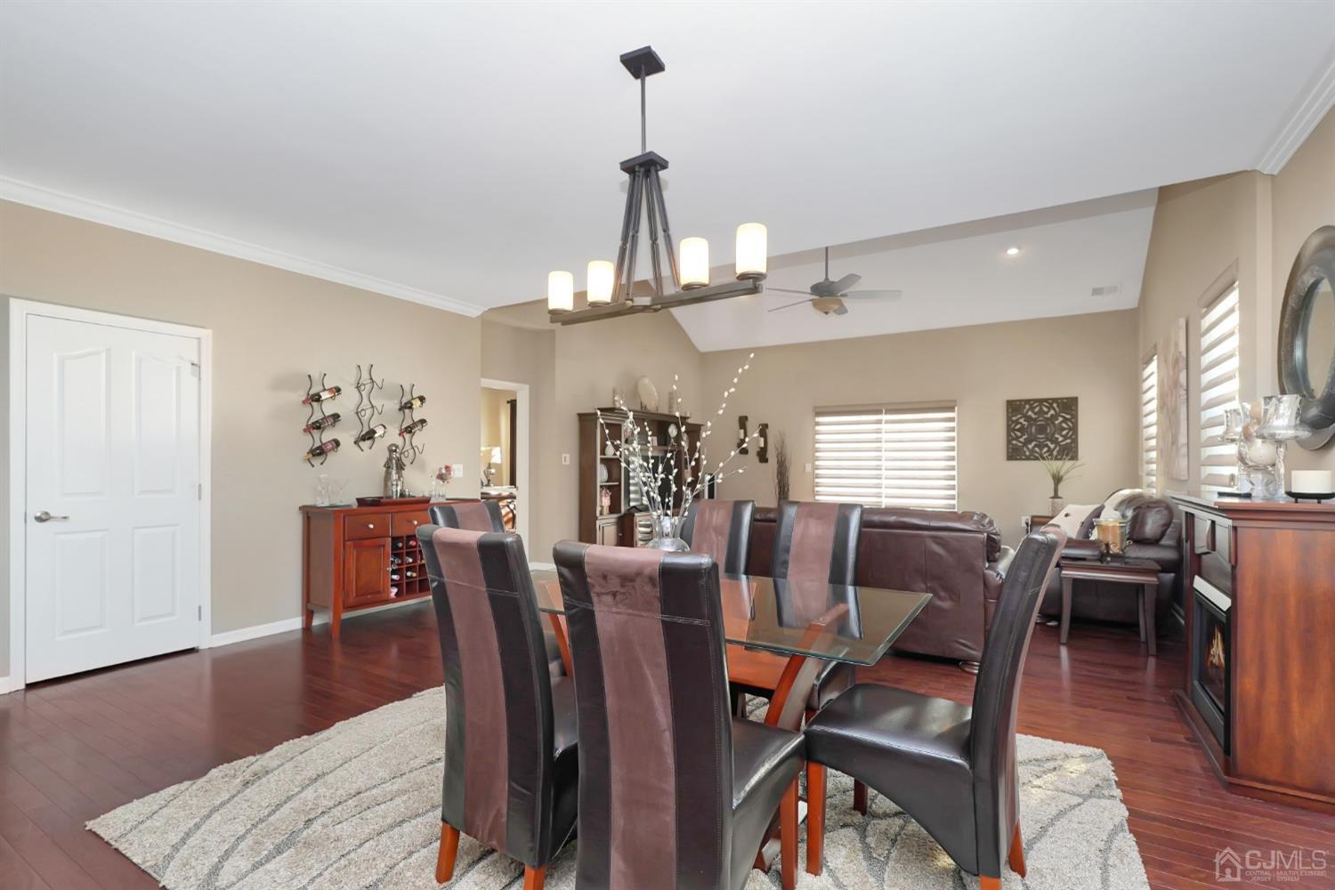 35 Diamond Spring Drive Monroe Township, NJ 08831 - Photo 9 of 32 a view of a dining room with furniture window and wooden floor