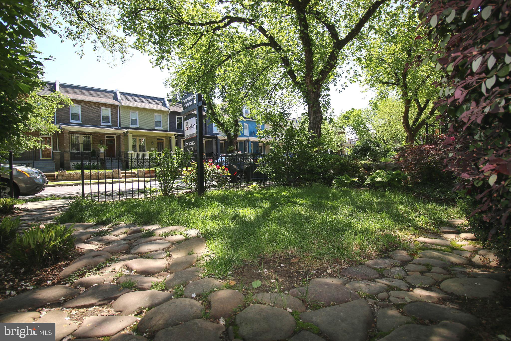 103 17th Street Southeast Washington, DC 20003 - Photo 2 of 26 a view of a house with a small yard and tree s