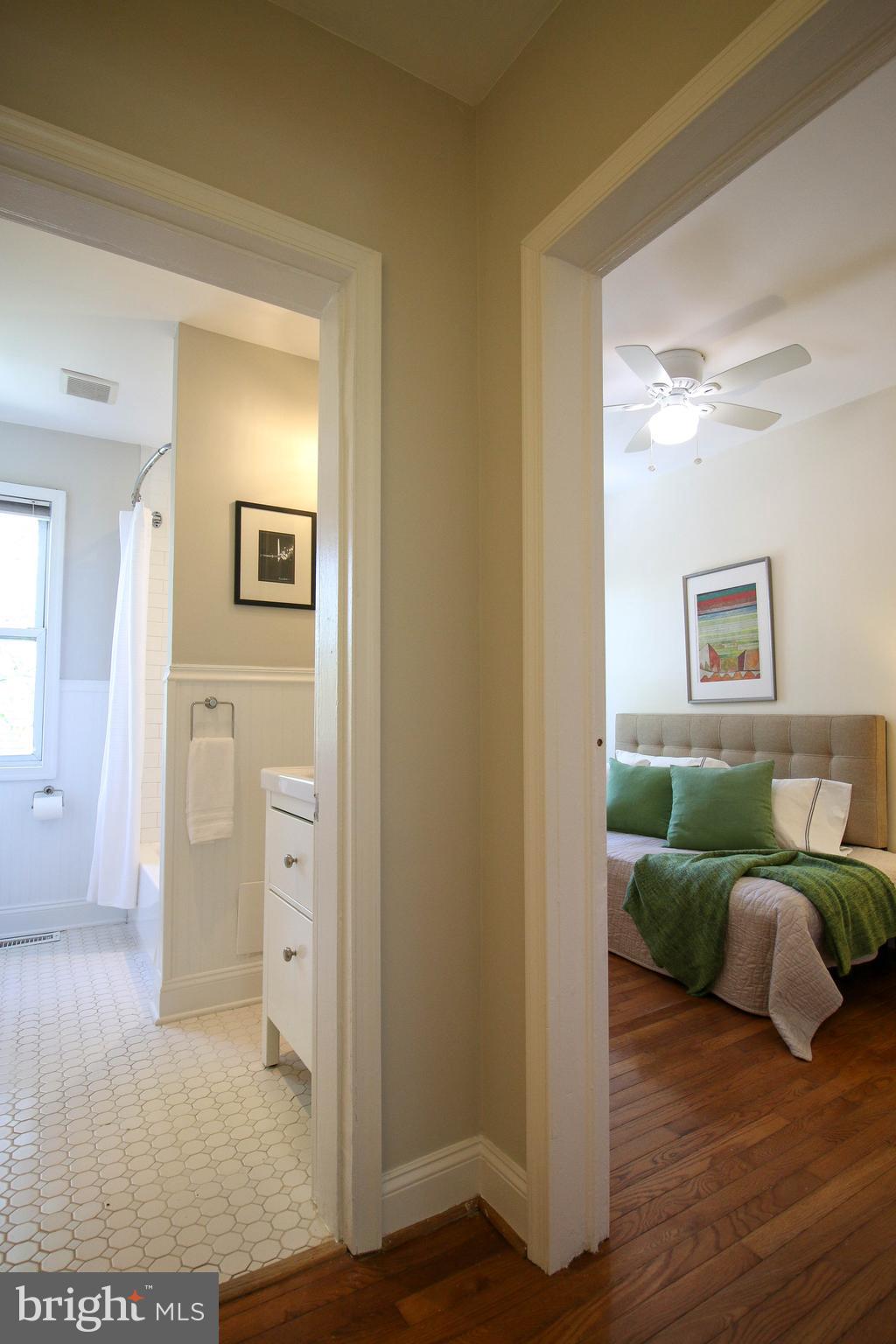 103 17th Street Southeast Washington, DC 20003 - Photo 19 of 26 a bedroom with furniture and a wooden floor