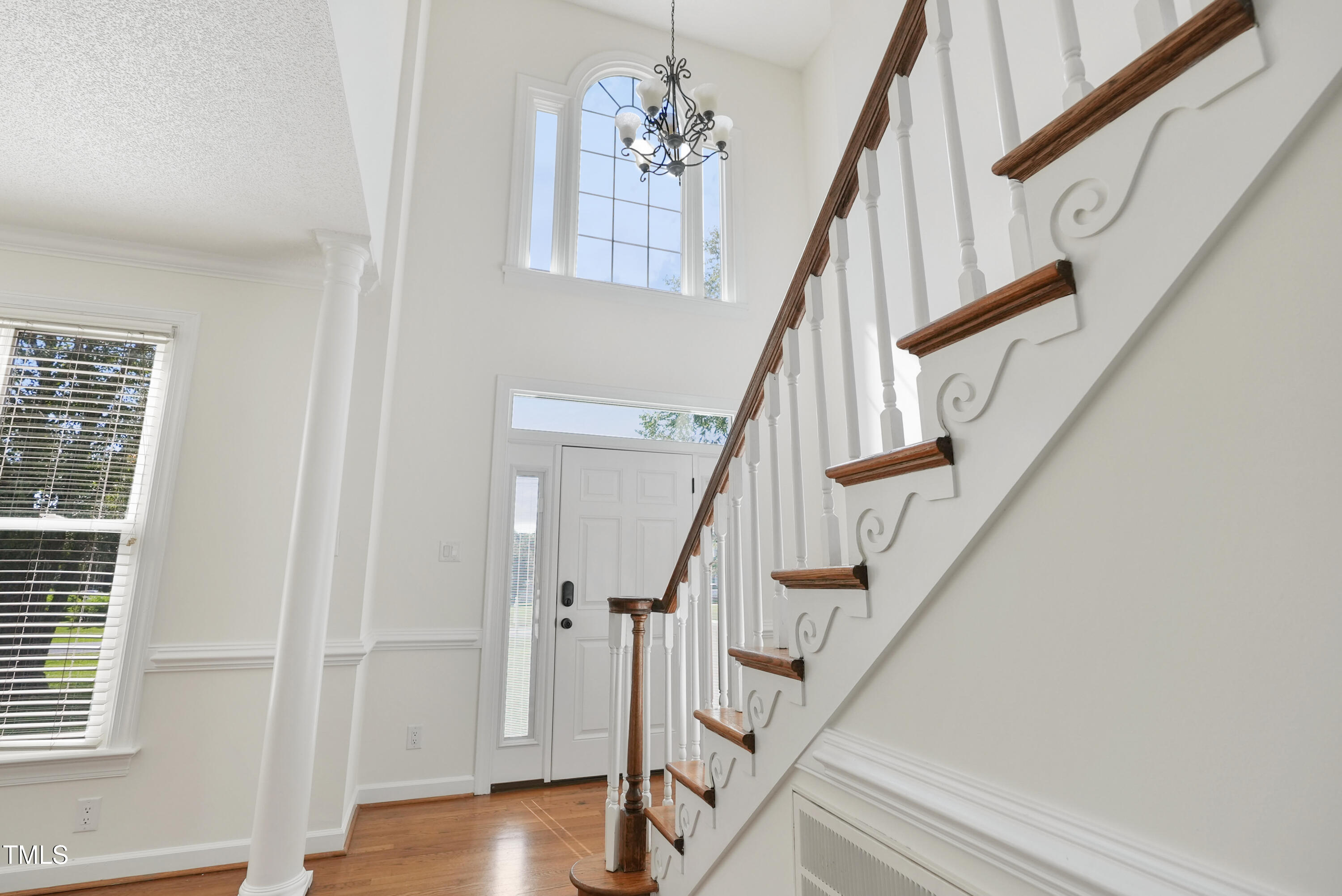 1010 Warren Road Erwin, NC 28339 - Photo 14 of 54 a view of staircase with wooden floor and stairs