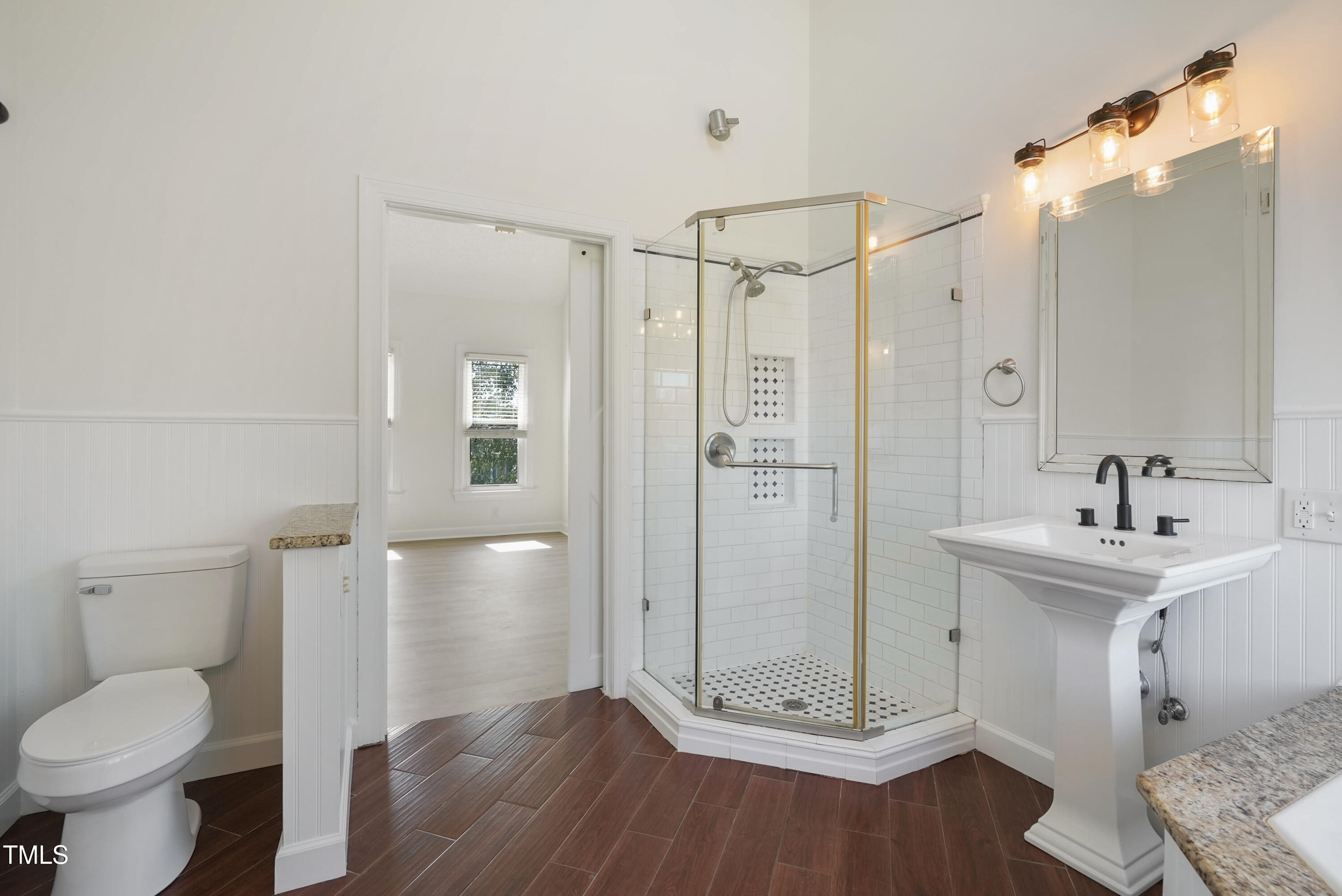1010 Warren Road Erwin, NC 28339 - Photo 46 of 54 a bathroom with a sink toilet and shower