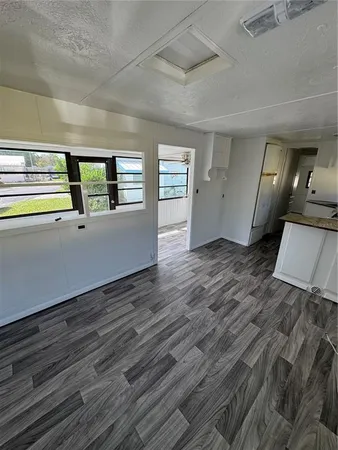 wooden floor in an empty room