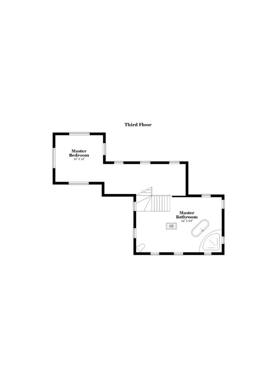 32 Broad Street Warren, RI 02885 - Photo 45 of 45 Third Floor Plan