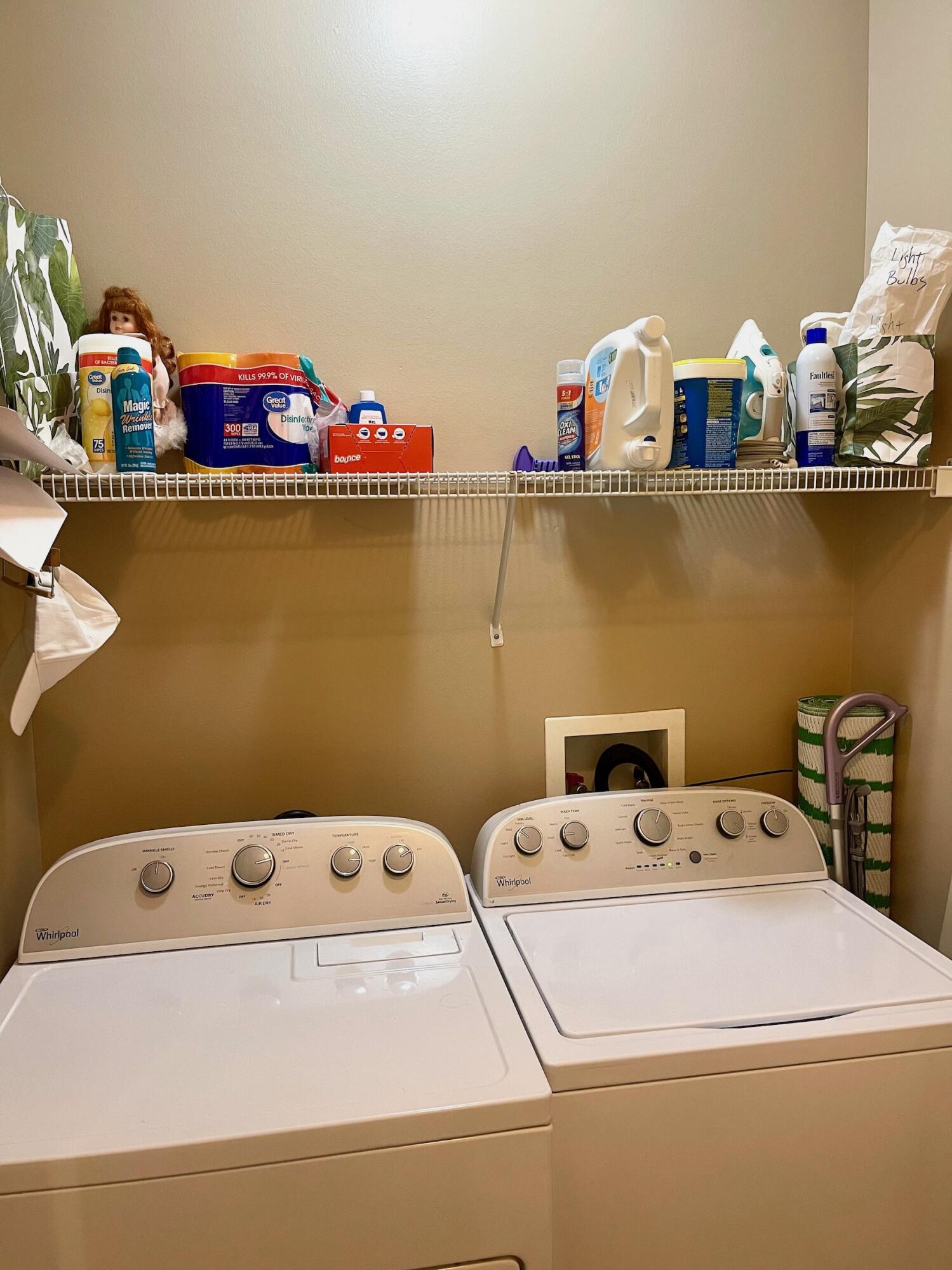184 South Zander Way Santa Rosa Beach, FL 32459 - Photo 17 of 36 a utility room with dryer and washer