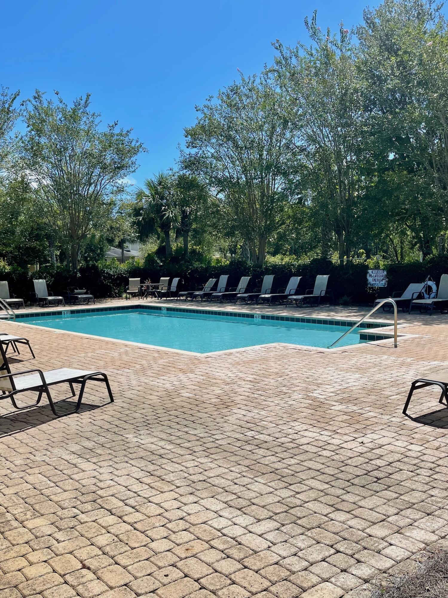 184 South Zander Way Santa Rosa Beach, FL 32459 - Photo 27 of 36 a view of a swimming pool with a patio