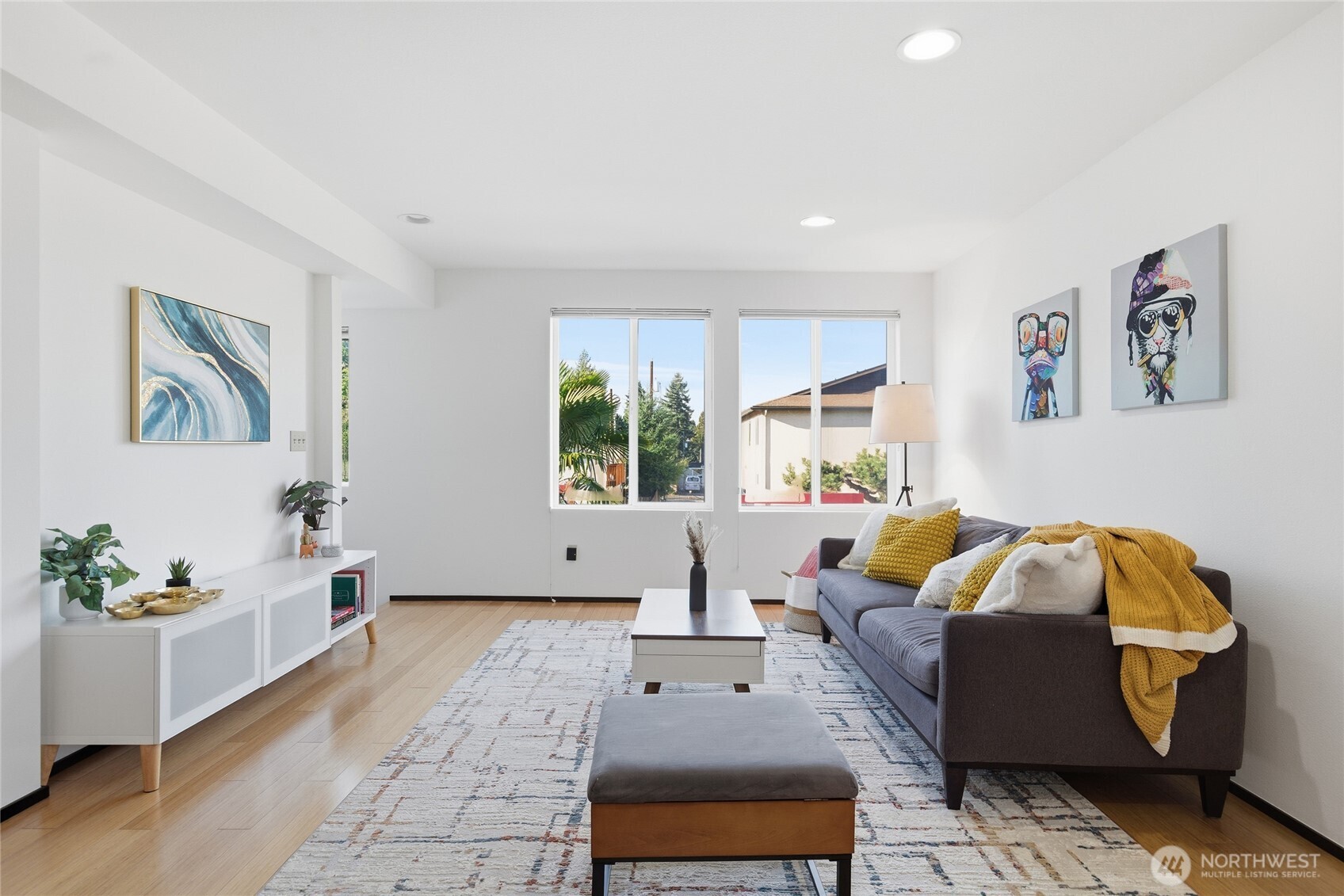 8408 Delridge Way Southwest, Unit A Seattle, WA 98106 - Photo 4 of 22 a living room with furniture and window