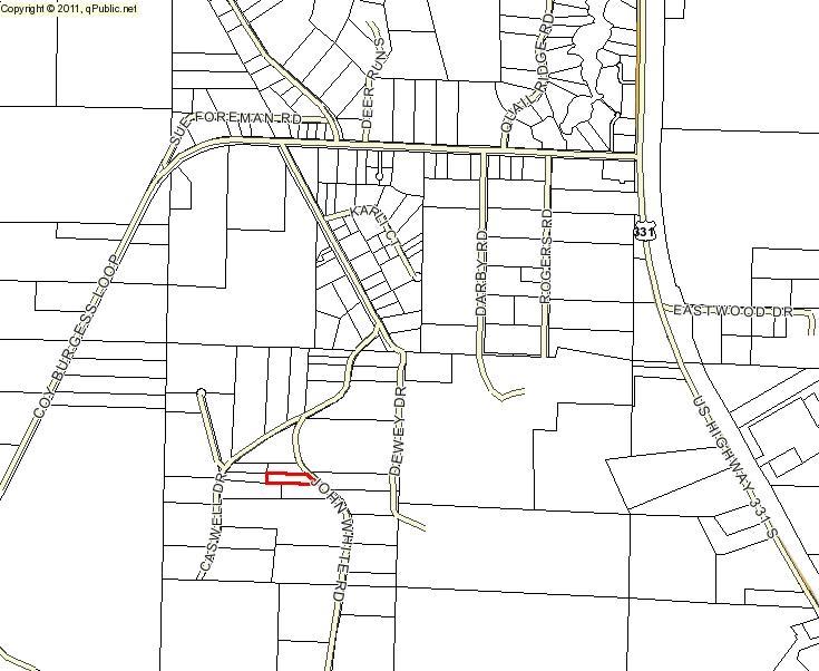 850 John White Road DeFuniak Springs, FL 32435 - Photo 7 of 7 John White Road aerial
