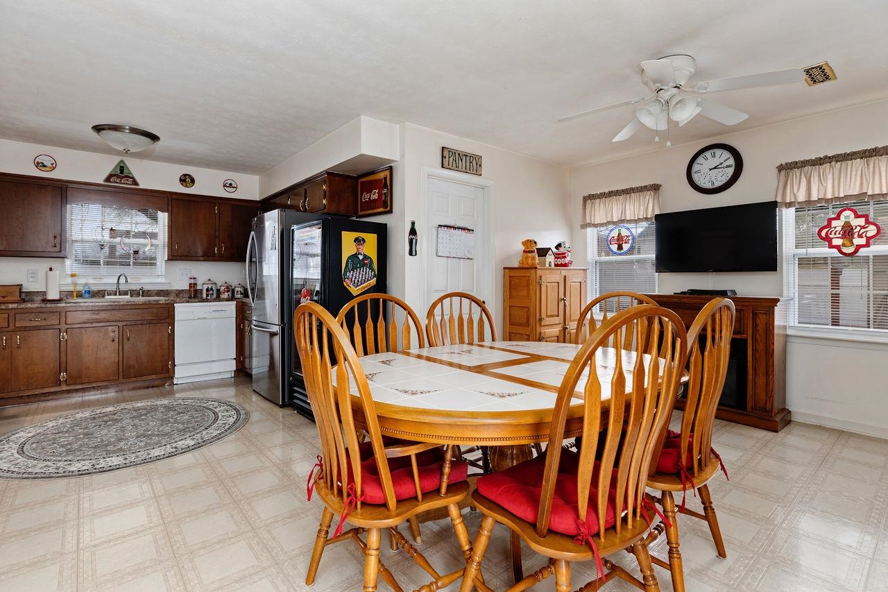 58 Rolla Mill Road Verona, VA 24482 - Photo 32 of 46 a view of a dining room with furniture