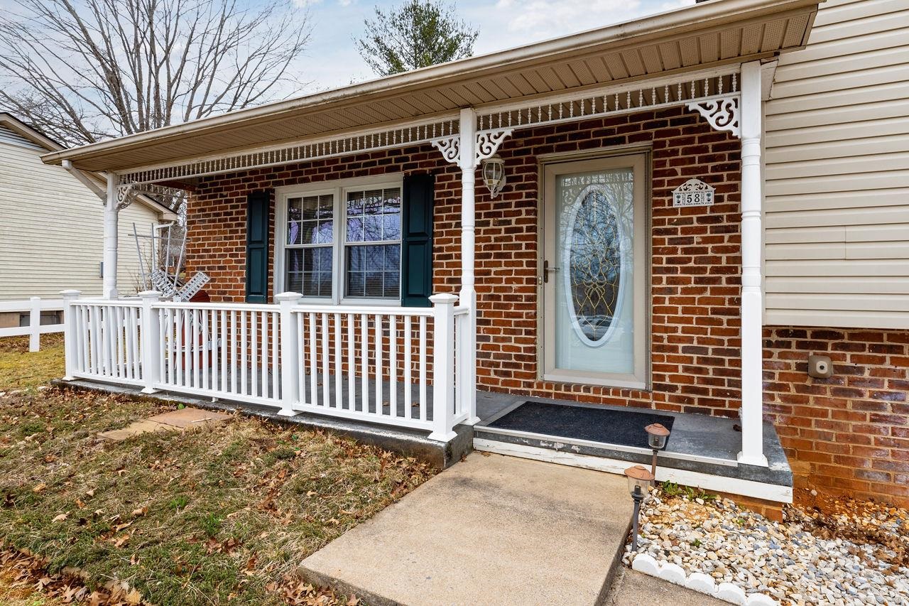 58 Rolla Mill Road Verona, VA 24482 - Photo 6 of 46 a view of a house with a door and wooden floor