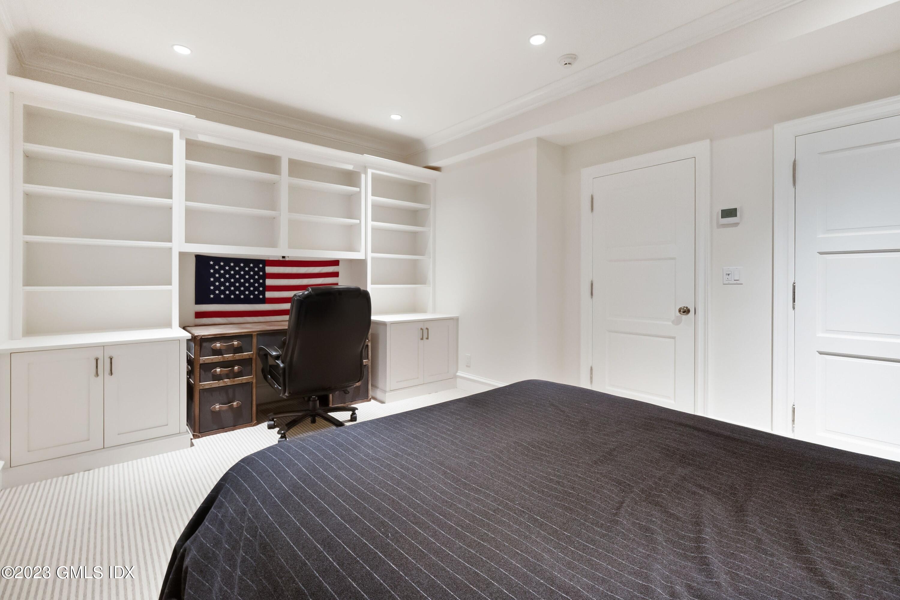 6 Cherry Lane Old Greenwich, CT 06870 - Photo 25 of 31 a view of a bedroom with workspace and bedroom