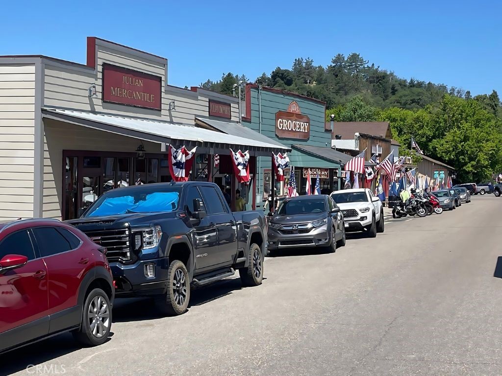 2013 3rd Street Julian, CA 92036 - Photo 29 of 32 a view of a cars park in front of a house