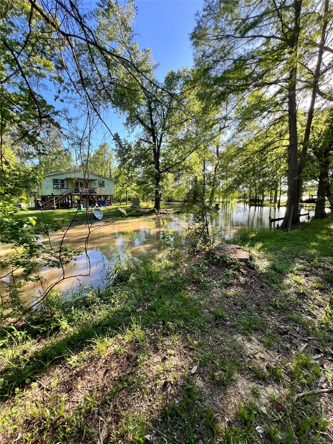 0 Diamond Way Huffman, TX 77336 - Photo 6 of 11 a backyard of a house with lots of green space