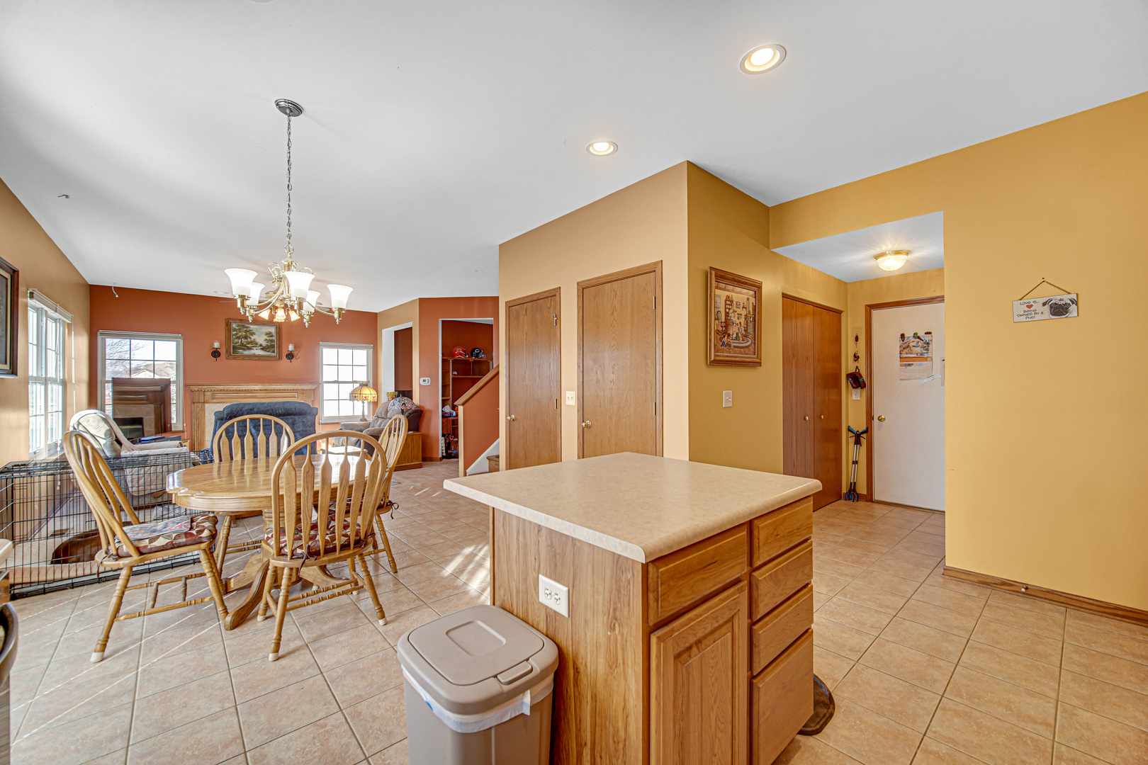 188 Breckenridge Court Gilberts, IL 60136 - Photo 7 of 25 a kitchen that has a table chairs and a refrigerator