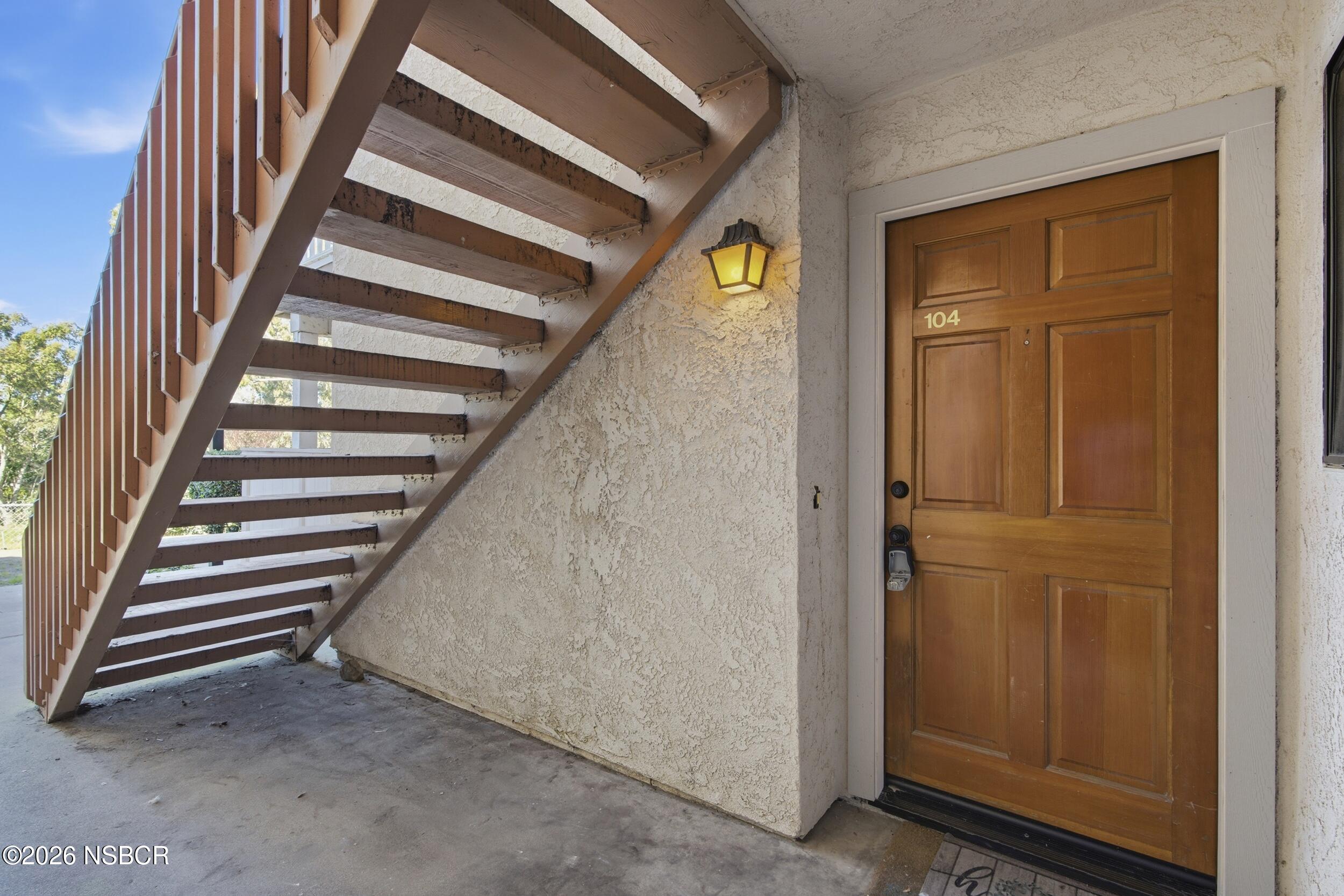 3350 Santa Maria Way, Unit 104A Santa Maria, CA 93455 - Photo 3 of 23 an entryway view with staircase