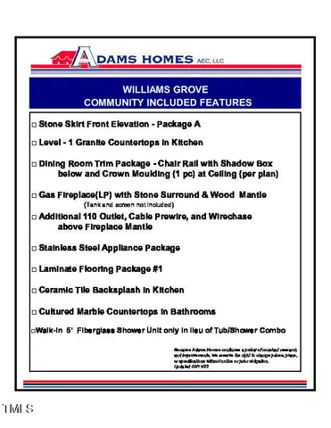 $324,020 | 8400 Shallow Crk Trail, Unit (MODEL HOME), Bailey, NC 27807